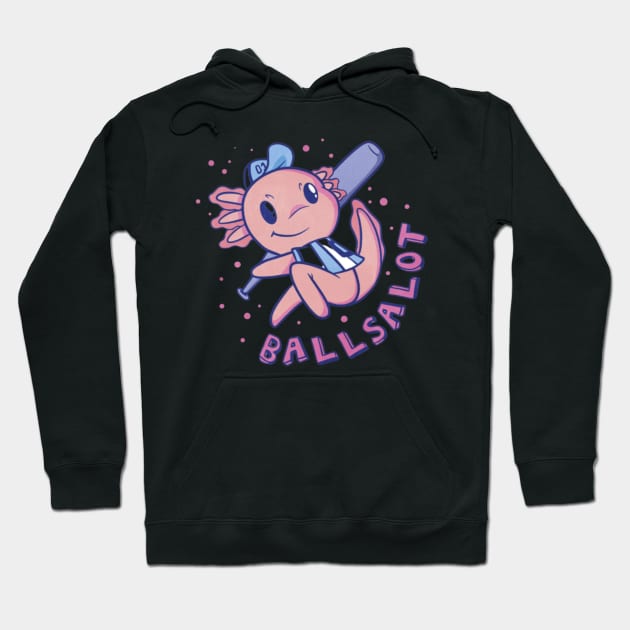 Axolotl Hoodie by Digital-Zoo